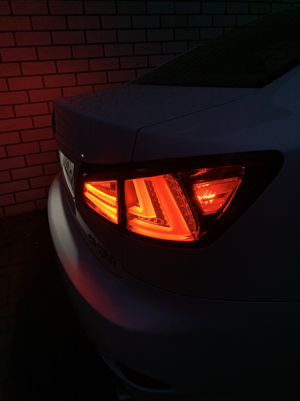 установить задние фонари 78works — Lexus IS II, 2,5 л, 2007 года ...