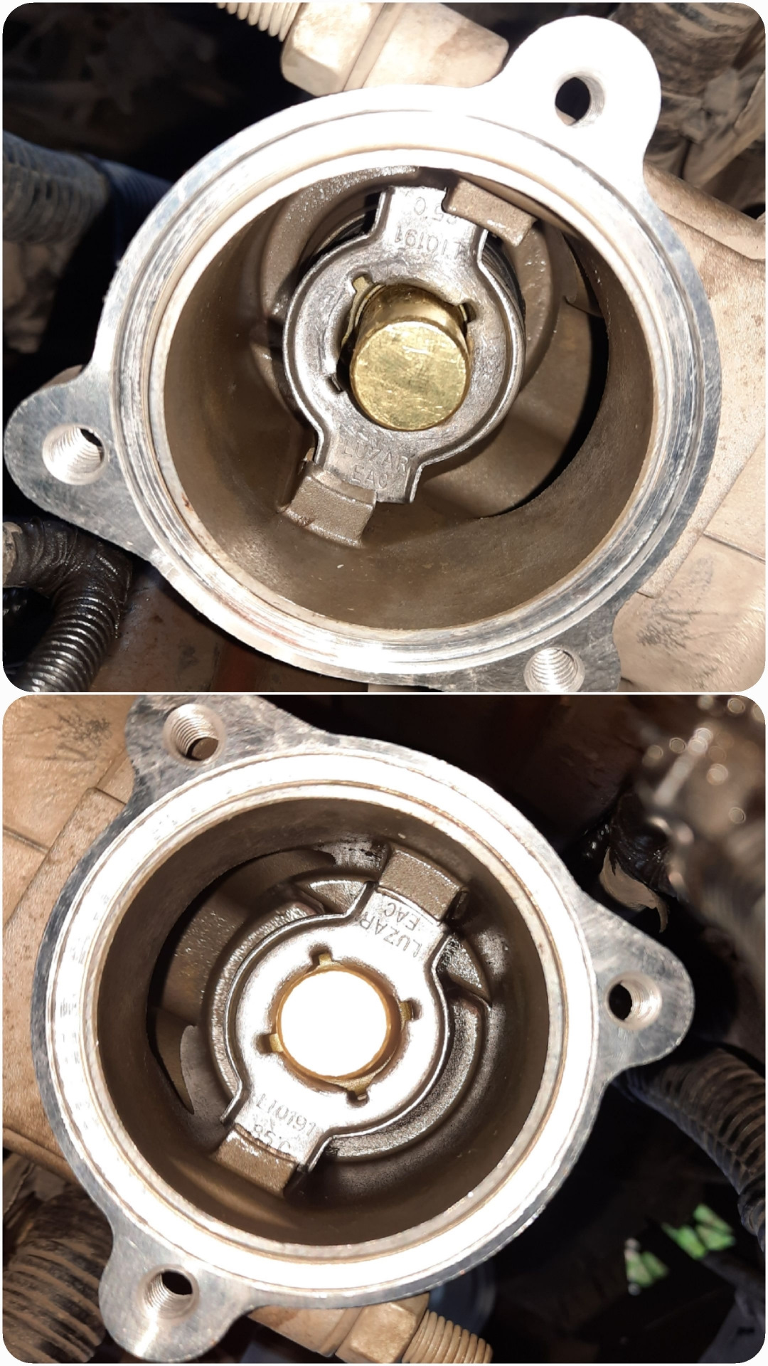 Перегрелся… Замена вставки термостата прямо у магазина по быстрому или ...