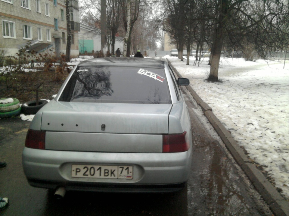 наклейка БПАН — Lada 21103, 1,5 л, 2003 года | фотография | DRIVE2