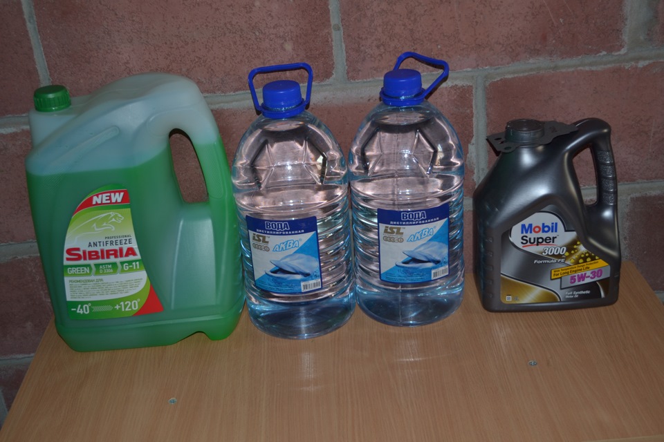 Электро-котёл 220в + переход с тосола на антифриз и замена ремня ...