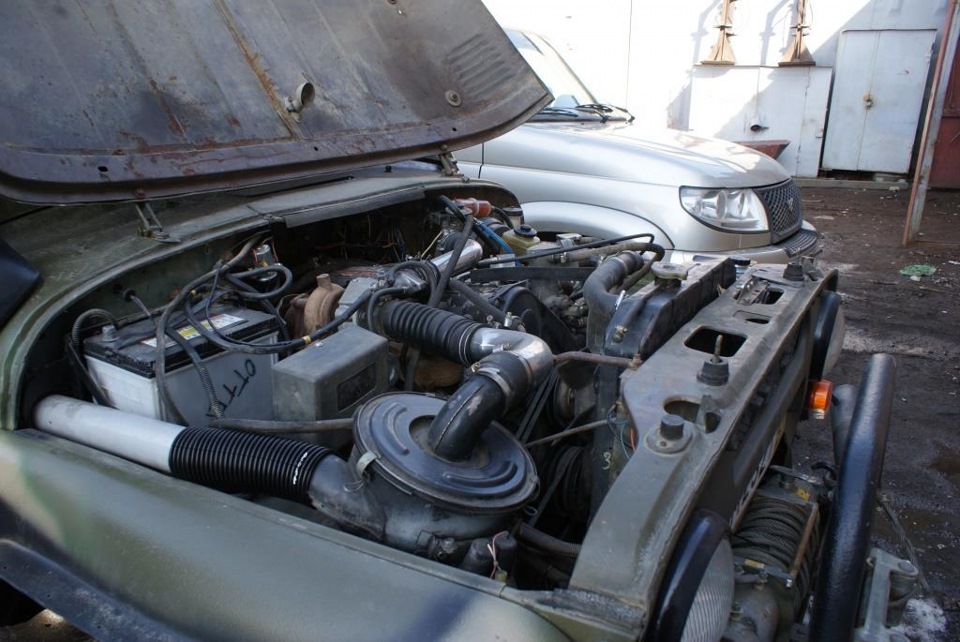 Установка дизельного двигателя на уаз 469