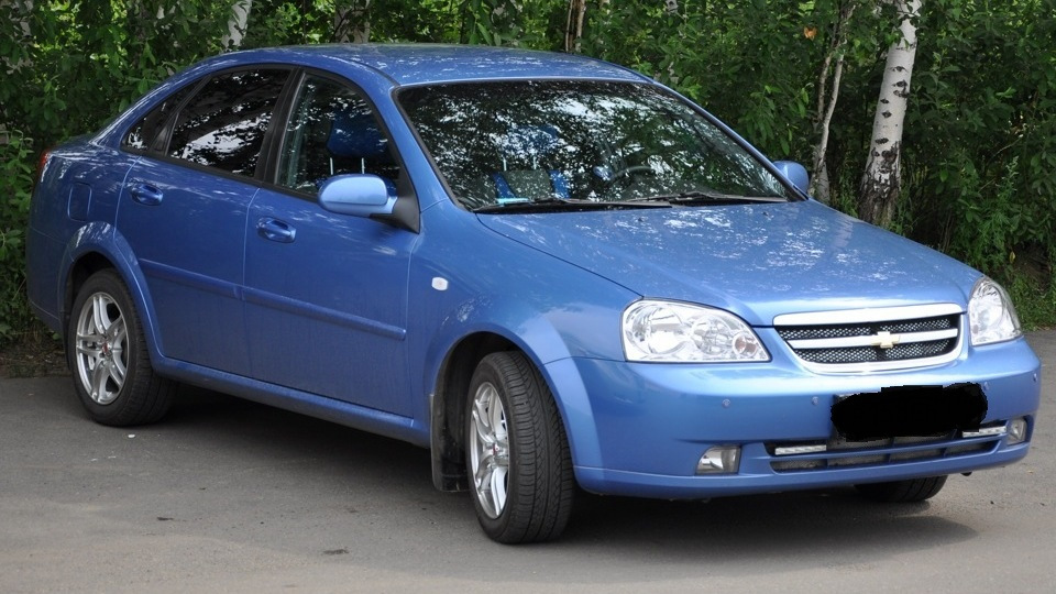 Chevrolet Lacetti синий