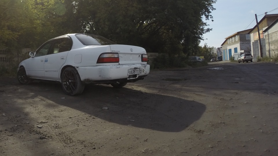 Toyota Corolla (100) 1.6 бензиновый 1992 | ведро с болтами на DRIVE2