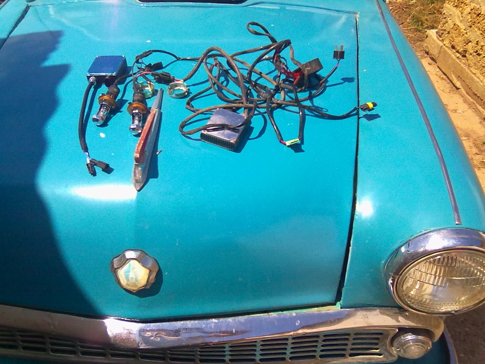 БИКСЕНОН — Москвич 402, 1,3 л, 1958 года | электроника | DRIVE2