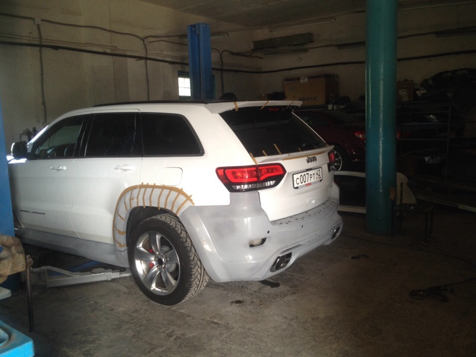 Калибровка пневмоподвески jeep grand cherokee wk2