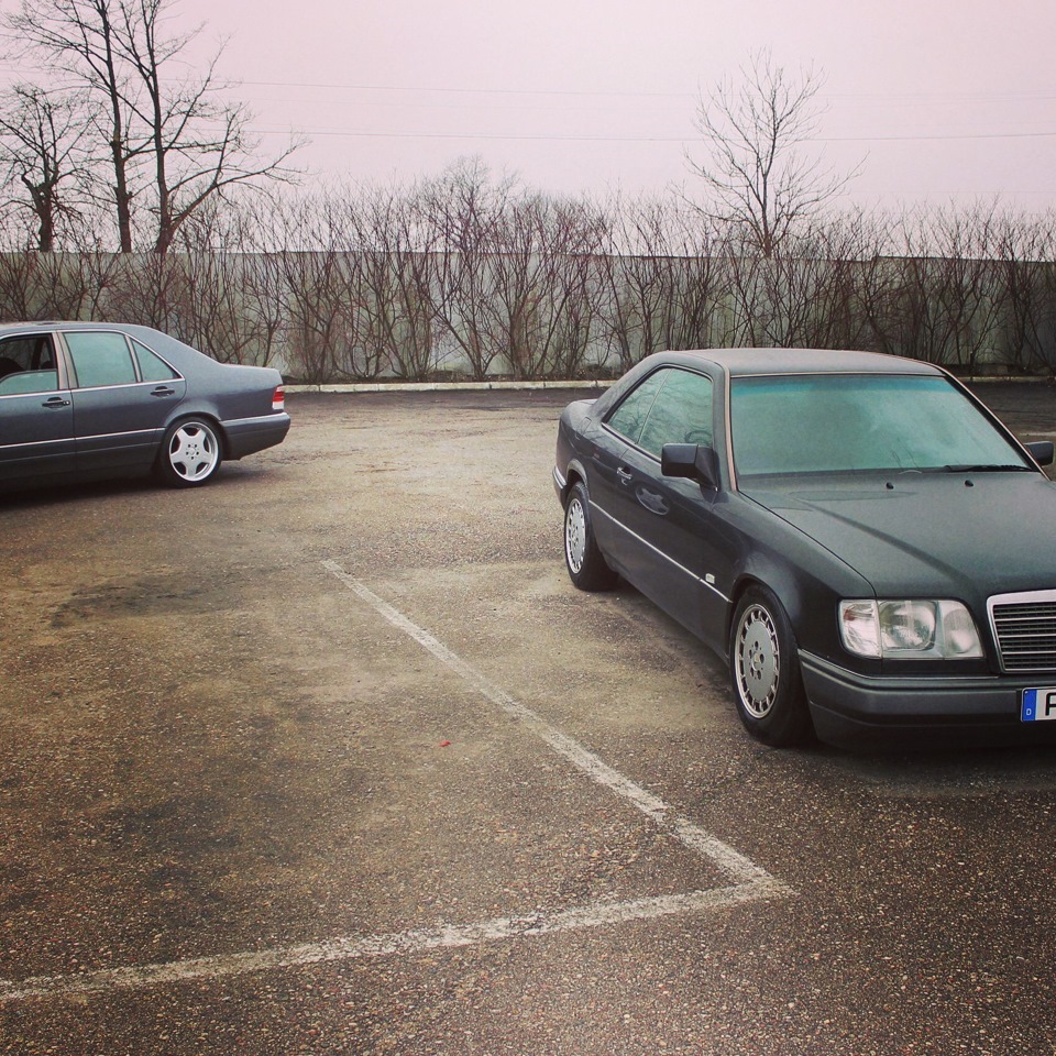 Совместное фото w140 s320 & C124 E320 — Mercedes-Benz E-class Coupe ...