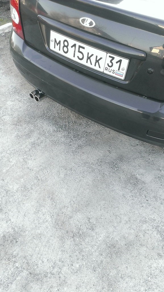 Запись №67 Насадка на глушитель — Lada Приора седан, 1,6 л, 2007 года ...