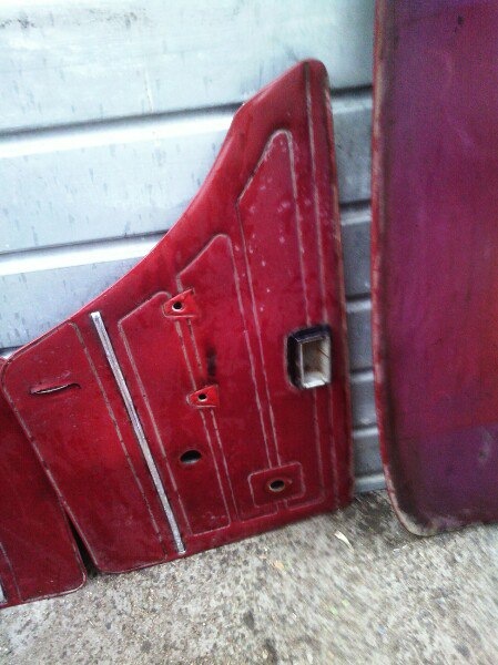 Продам красные карты и красную заднюю полку ВАЗ 21011, 21013. — Lada ...