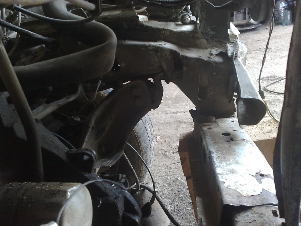 Не возможно восстановит кузов. — Opel Kadett E, 1,6 л., 1989 года ...