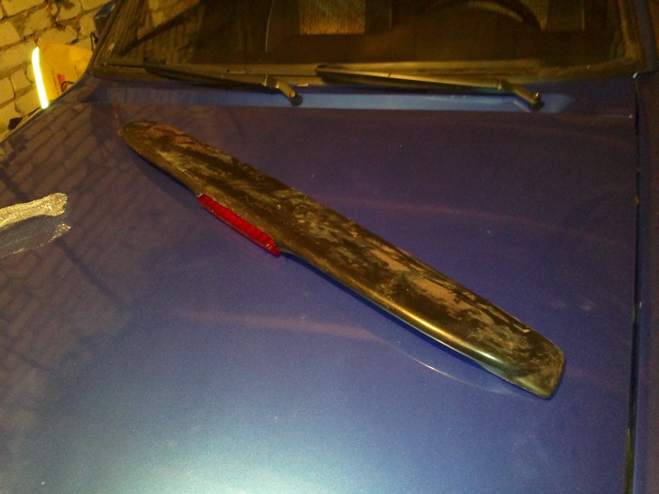 спойлер верхний часть 1 — Москвич Святогор, 2 л, 1998 года | тюнинг ...