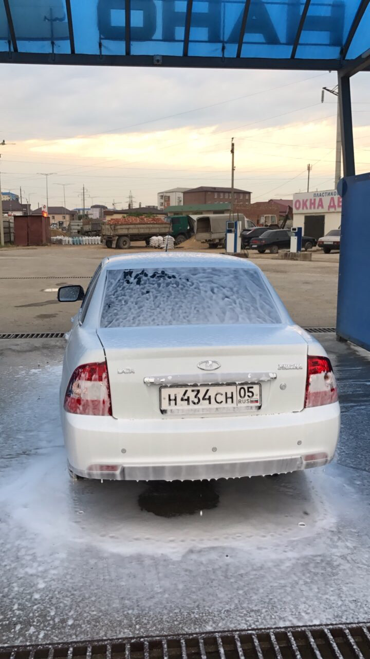 Мойка — Lada Приора седан, 1,6 л, 2014 года | мойка | DRIVE2