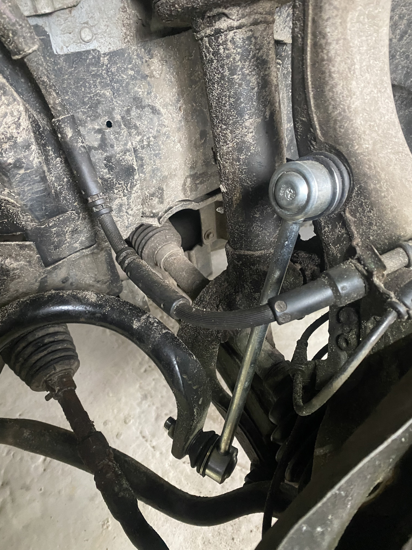 Замена стоек стабилизатора переднего 4u — BMW X5 (E70), 3 л, 2012 года ...