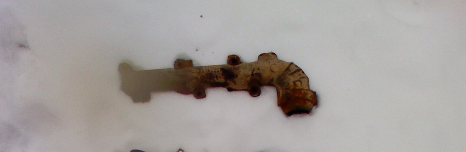 Лопнул выпускной коллектор. — Ford Taurus (1G), 3 л, 1988 года ...