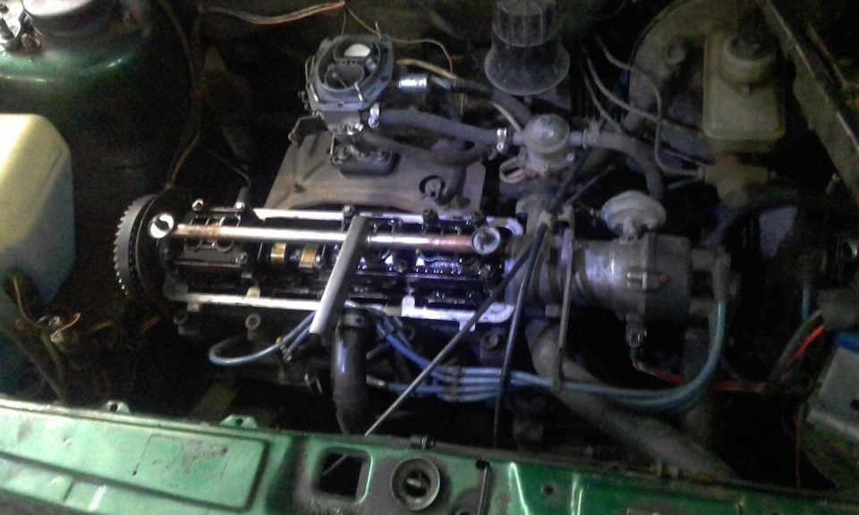 #12. Регулировка клапанов. — Lada 21093, 1,5 л, 1999 года | своими ...