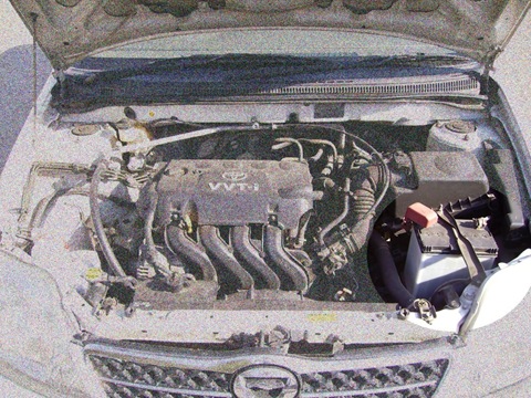 Battery change - Toyota Corolla Fielder 15L 2002