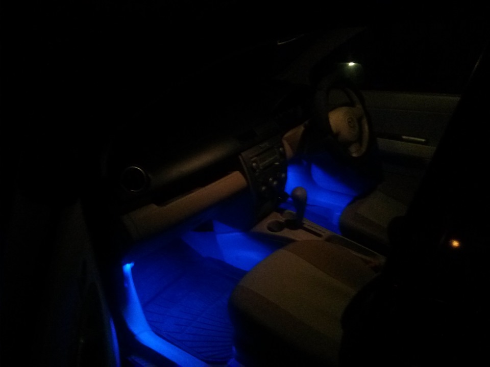 Подсветка открытия дверей и замена лампочки в люстре. — Mazda Demio (2G ...