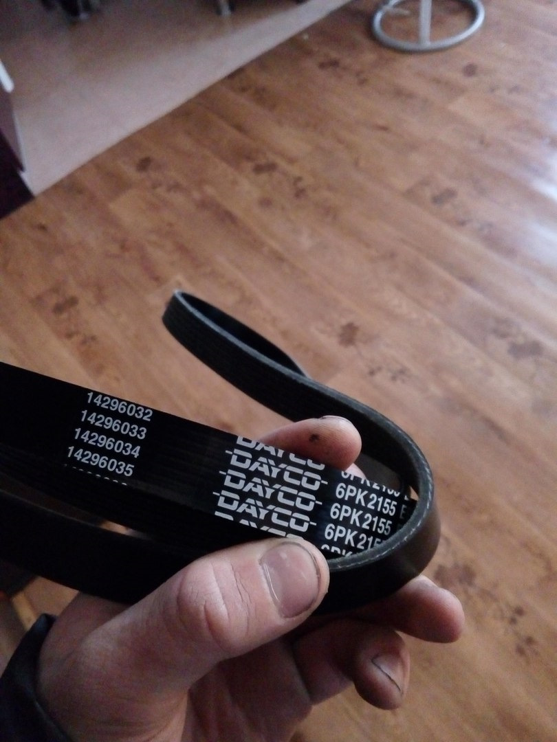 Замена навесного ремня, помпы — Mercedes-Benz C-class (W202), 1,8 л ...