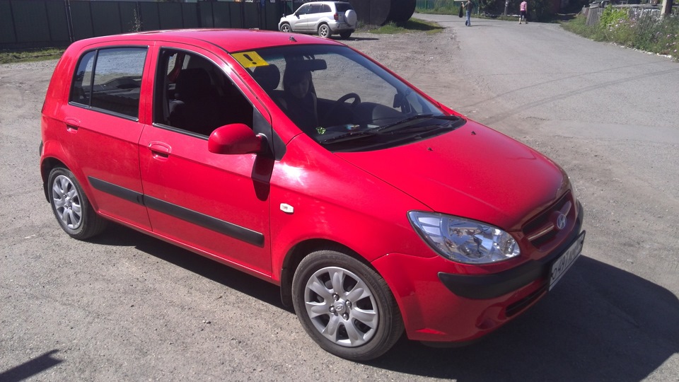 Расход на 1.4 AT — Hyundai Getz, 1,4 л, 2008 года | просто так | DRIVE2