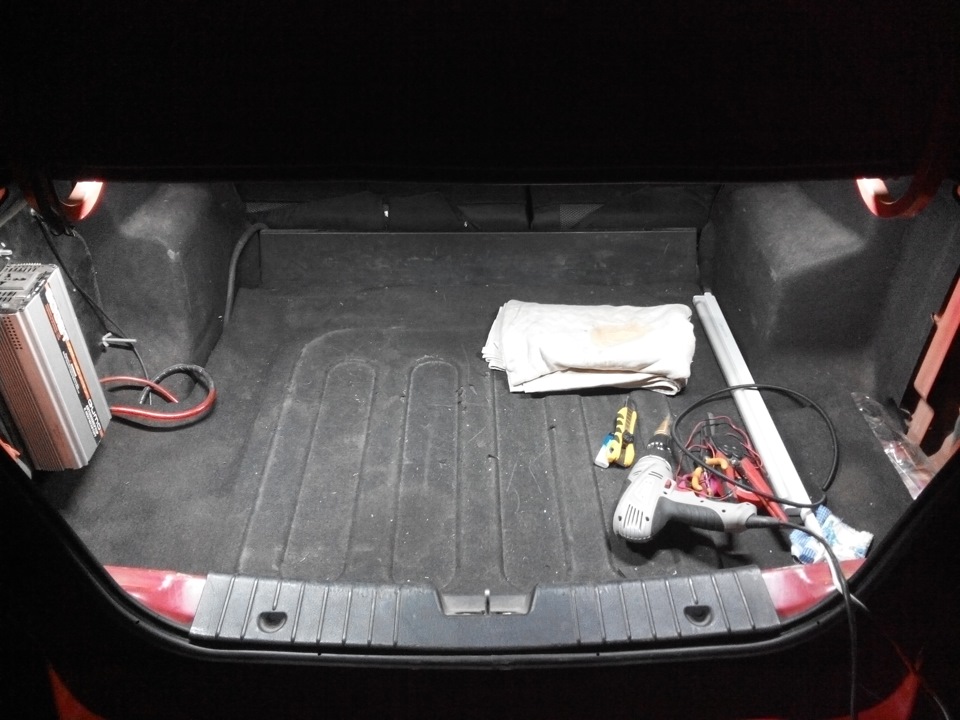 Подсветка багажника — Chevrolet Aveo Sedan (1G), 1,2 л, 2010 года ...