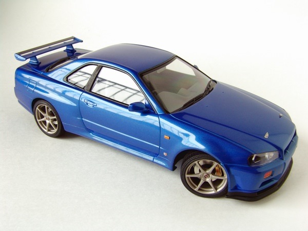 Модель Nissan Skyline GTR r34