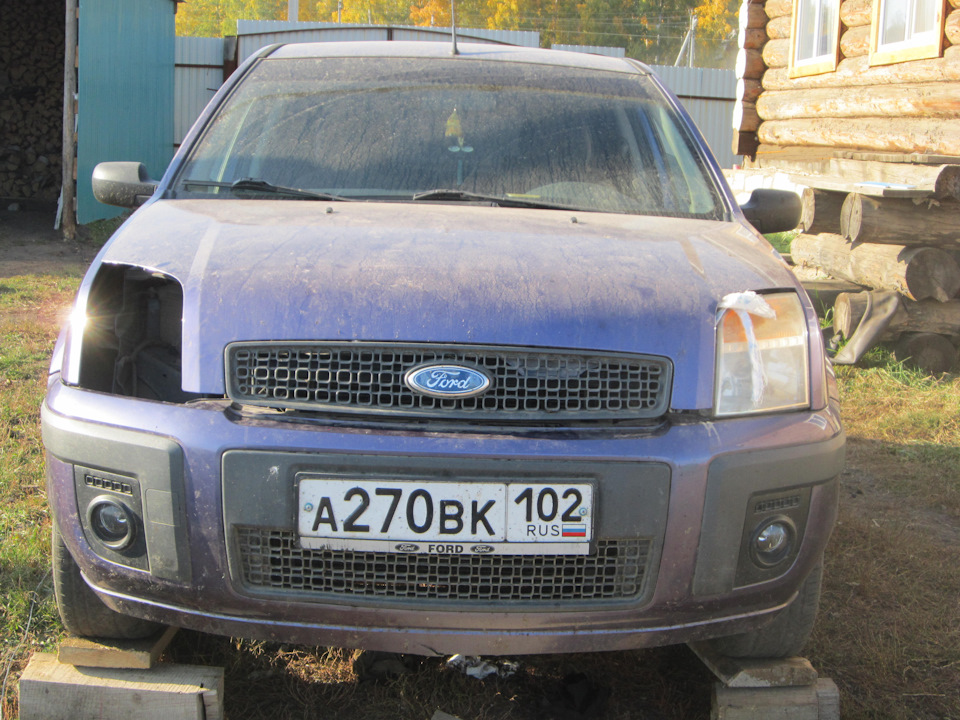 Разборка термостата и замена на новую) — Ford Fusion, 1,4 л, 2006 года ...
