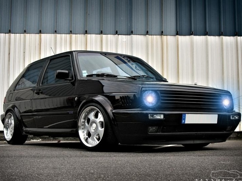 Volkswagen Golf 2 на стиле