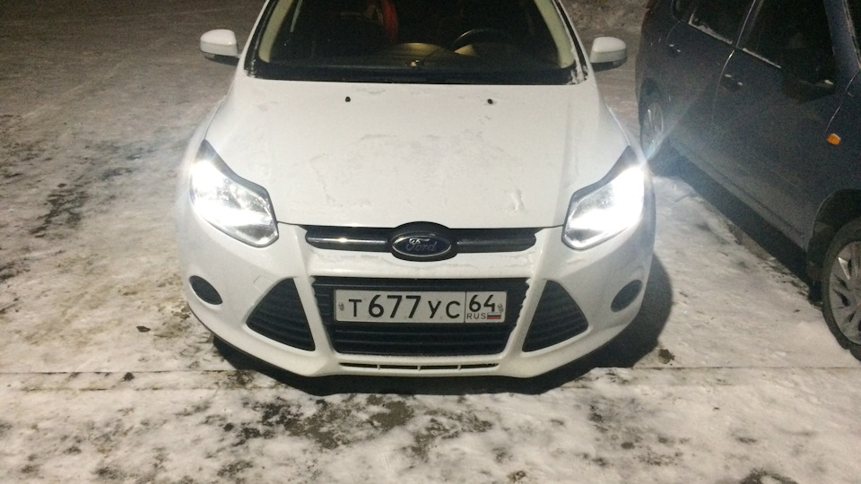Мысли о том как поставить птф — Ford Focus Sedan III, 1,6 л, 2011 года ...
