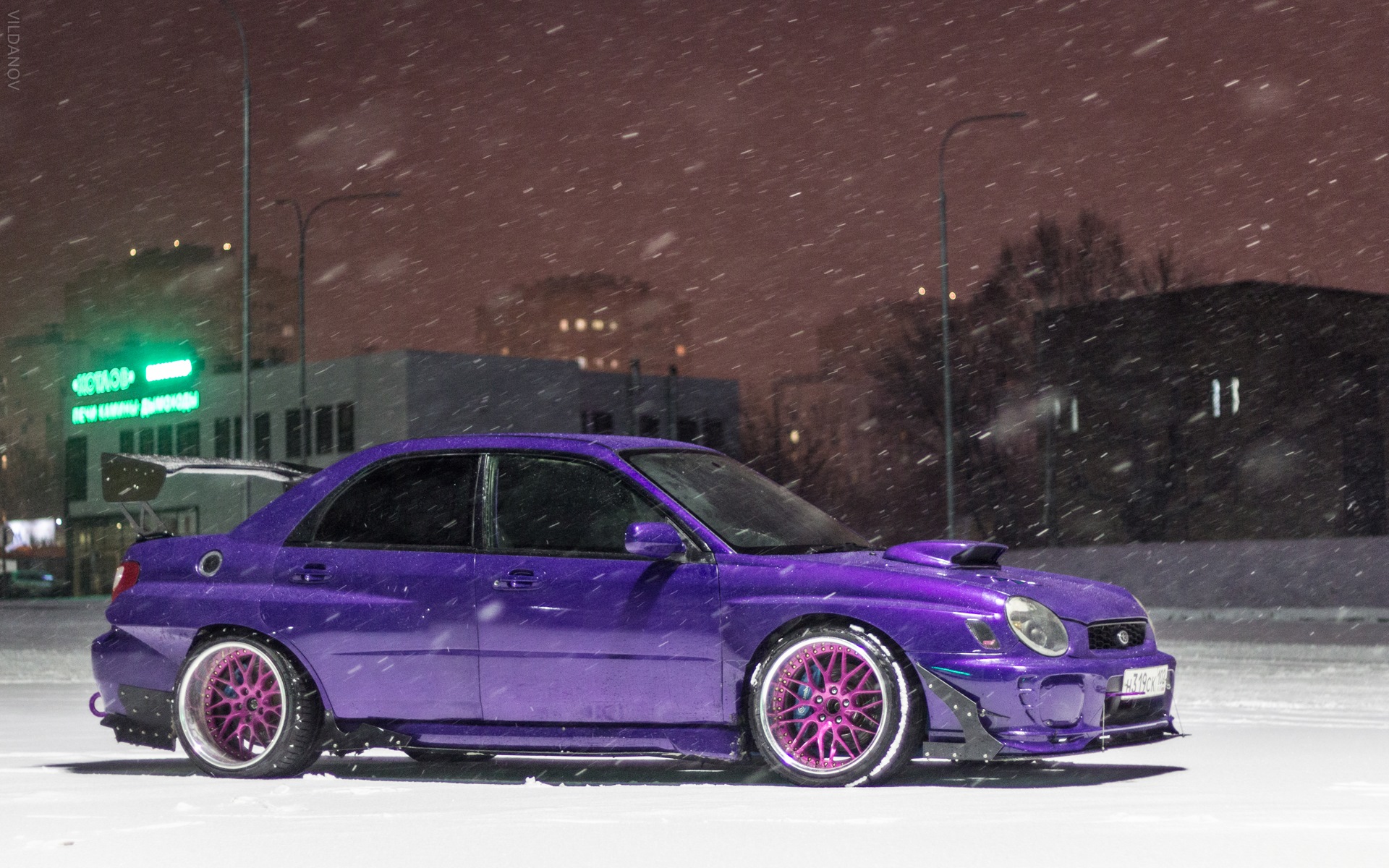 Subaru WRX Pink