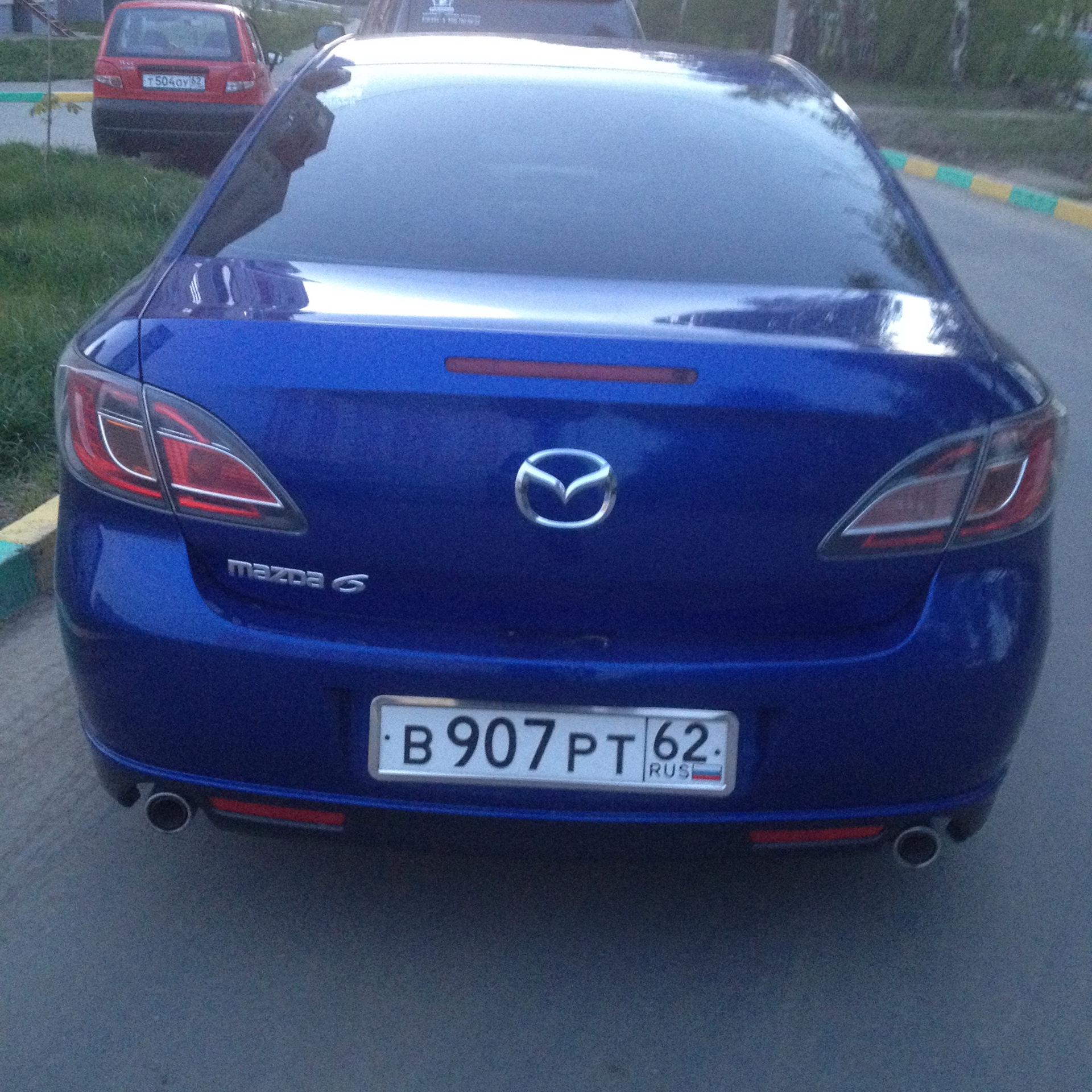 задние фонари mazda 6 gh