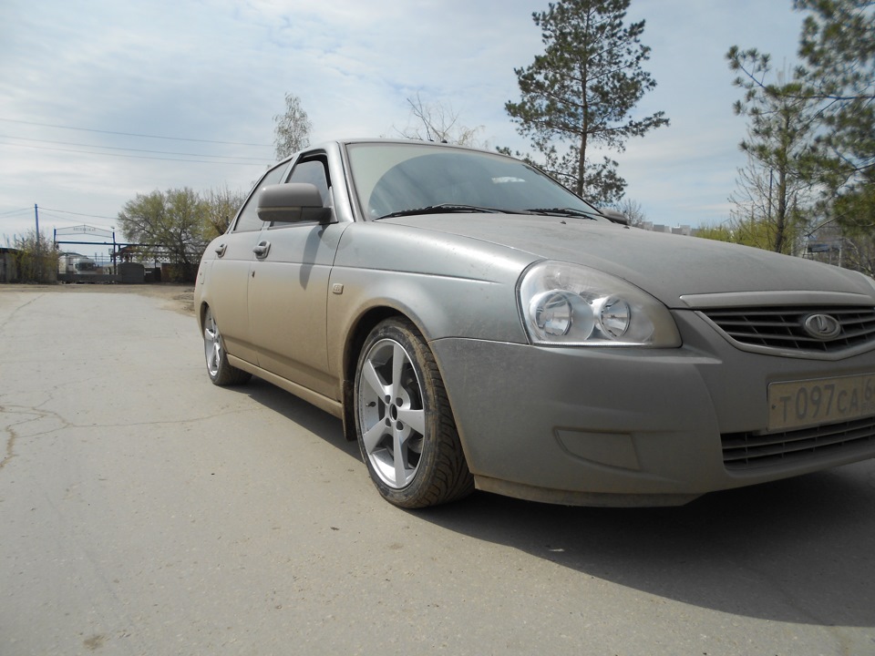 195/45 R16 — Lada Приора седан, 1,6 л, 2012 года | колёсные диски | DRIVE2