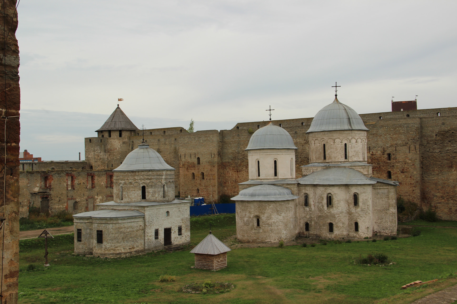 ивангородская крепость зимой