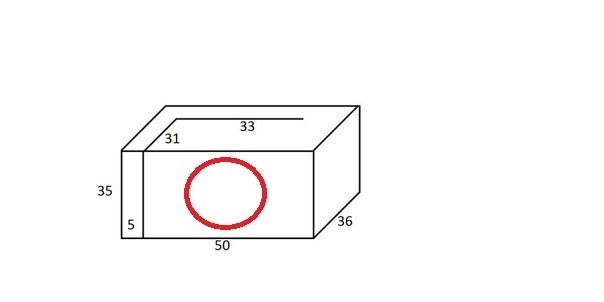 Короб для сабвуфера урал тт12 чертеж