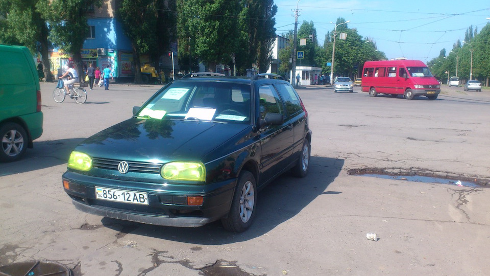 Карбюратор вместо моно впрыска — Volkswagen Golf Mk3, 1,4 л, 1993 года ...