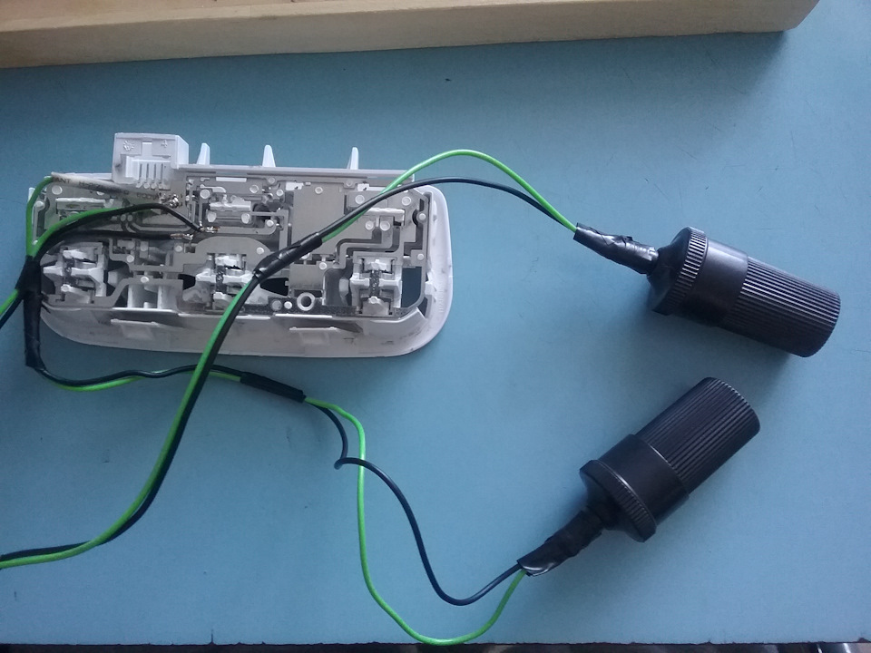 Дполнительное питание для регистратора и антирадара + выход USB ...