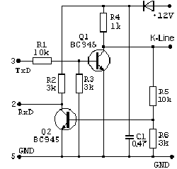 ШТАТ Адаптер USB-K-line