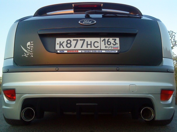 Раздвоение личности у глушителя!Да, тюнинг это диагноз. — Ford Focus II ...