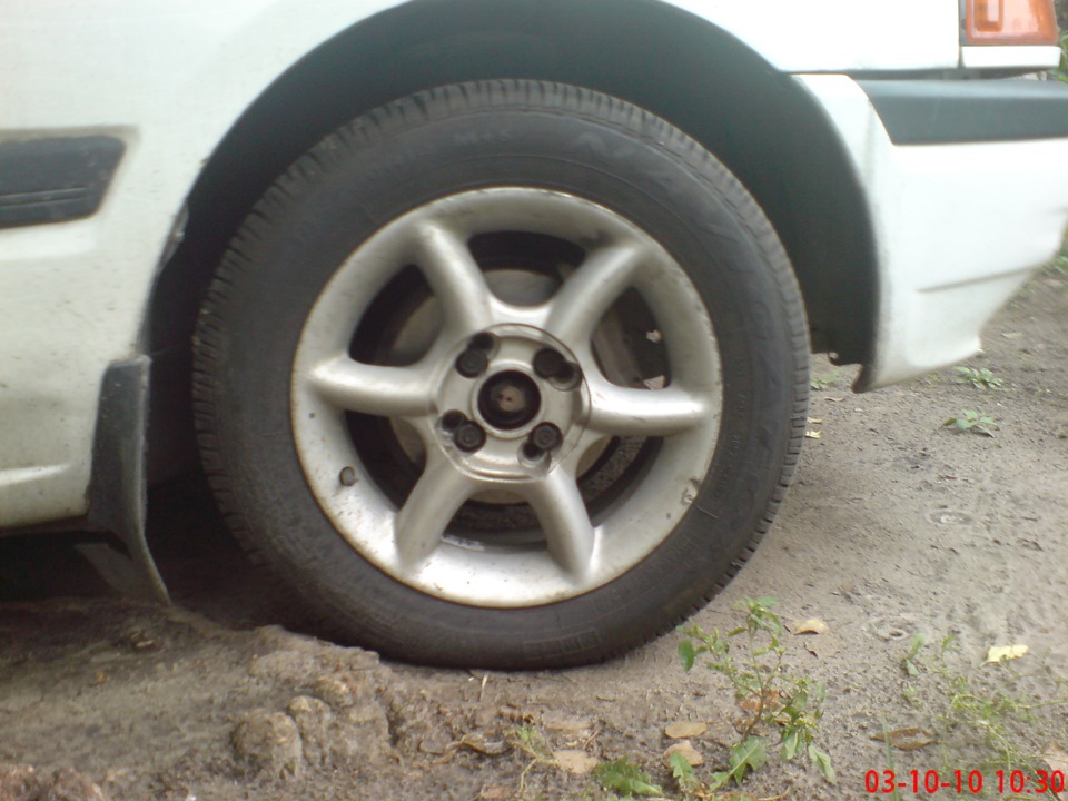 Диски акуеть…))) — Skoda Fabia Mk1, 1,4 л, 2002 года | колёсные диски ...