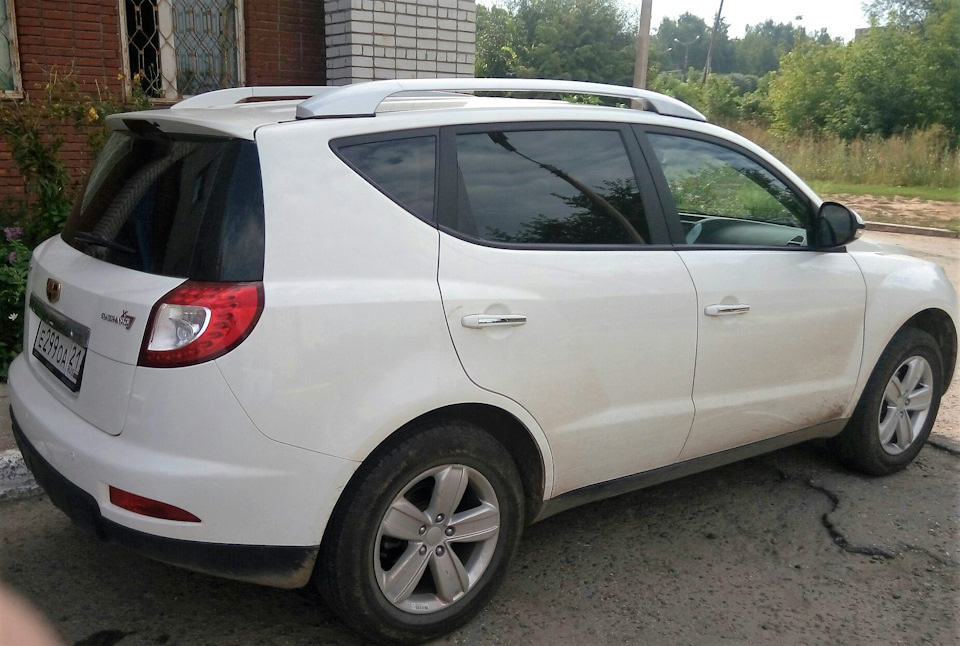 Geely Emgrand x7 ржавеет