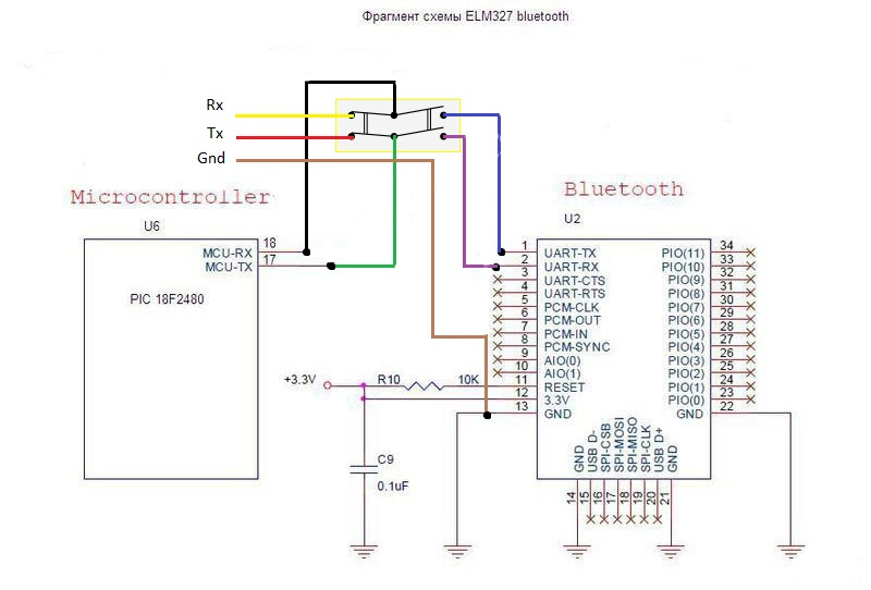 Usb ttl pl2303hx схема