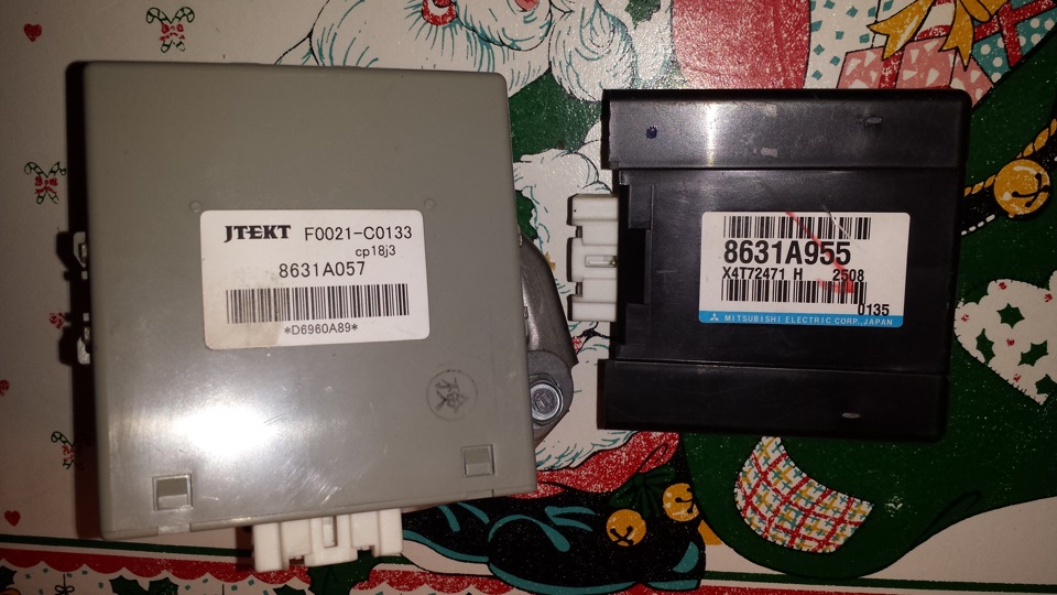 Фото в бортжурнале Mitsubishi Lancer X. Запчасти на фото: F0021C0133, 8631A057, 8631A955