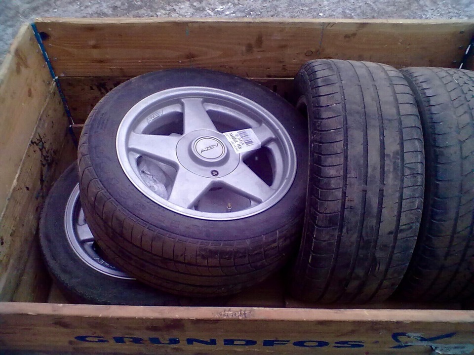 Azev A r16 7,5j et20 — BMW 3 series (E30), 1,6 л, 1989 года | колёсные ...