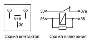 Схема 109 реле