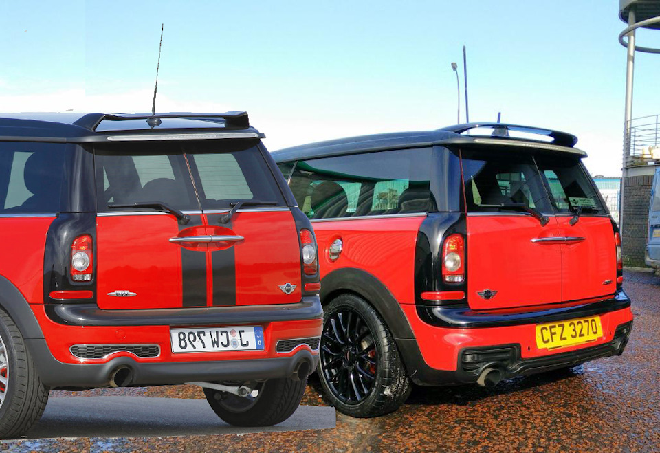 Планы: Установка заднего бампера от JCW — MINI Clubman (1G), 1,6 л ...