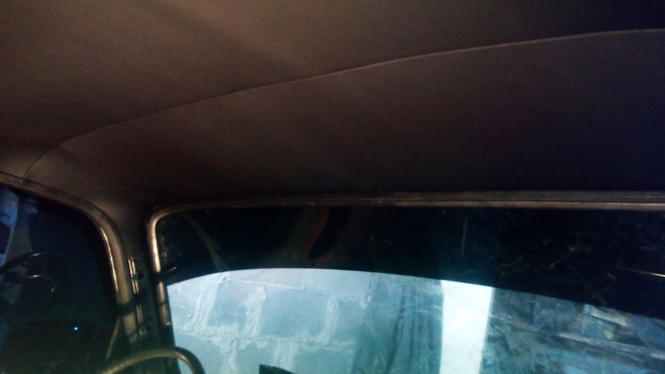 Натяжка обшивки потолка — ИЖ Москвич 412, 1,5 л, 1974 года | своими ...