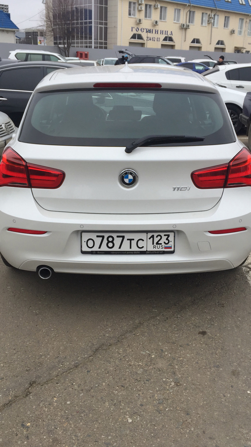 Получил гос знаки — BMW 1 series (F20), 1,5 л, 2017 года | покупка машины |  DRIVE2