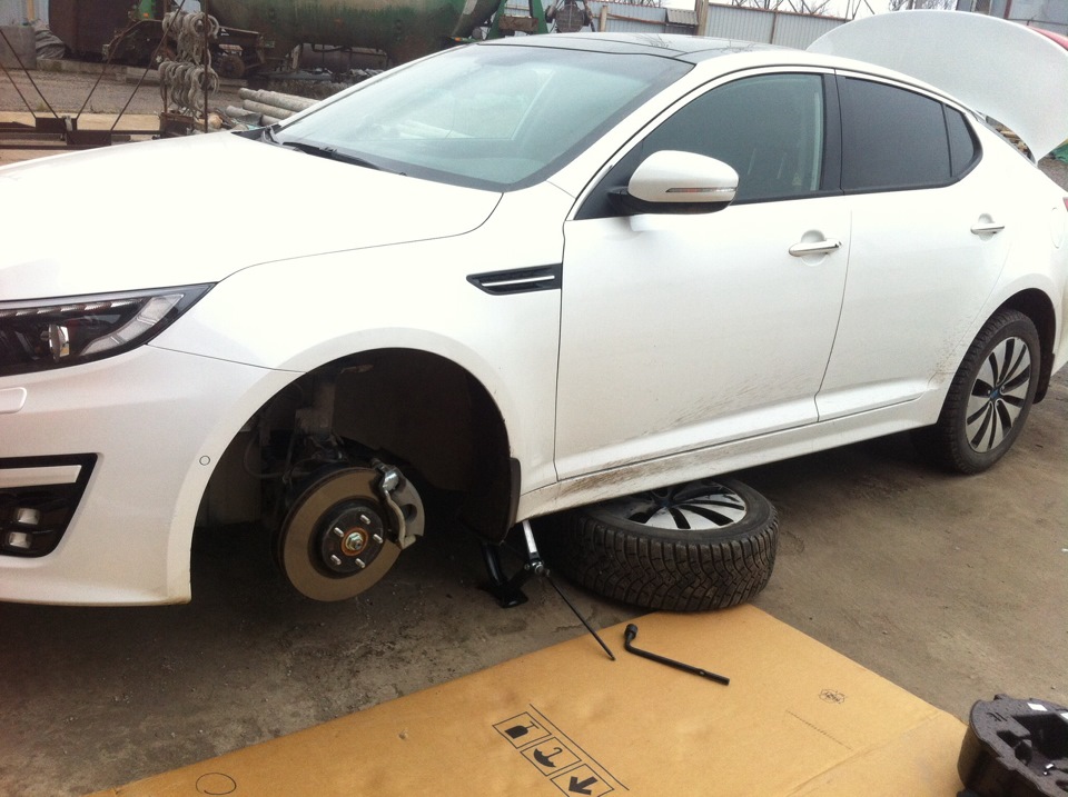 Шумка подкрылков — KIA Optima (3G), 2,4 л, 2013 года | автозвук | DRIVE2