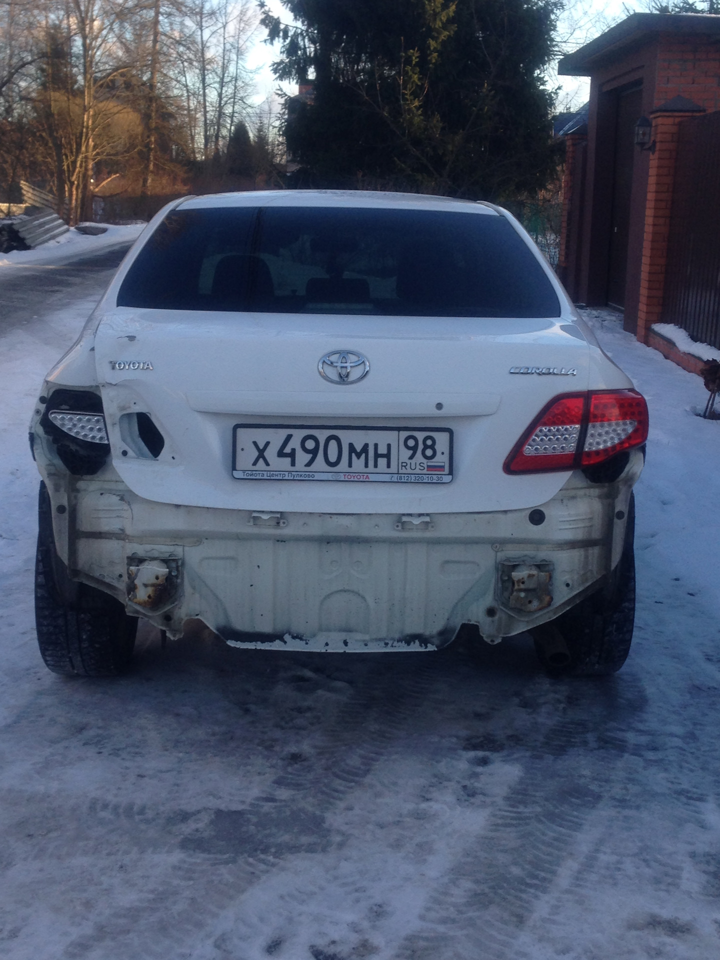 Остались диодные блоки! — Toyota Corolla (140/150), 1,6 л, 2009 года ...