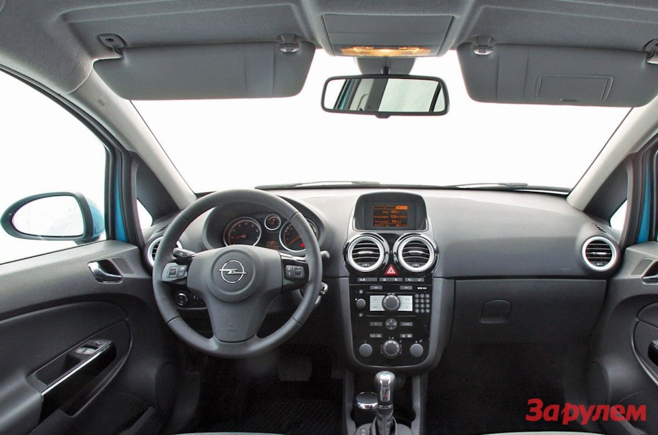 Купить б/у Opel Corsa D 1.2 MT (80 л.с.) бензин механика в Перми: чёрный Опель К