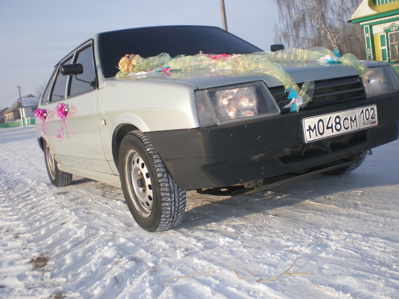 свадьба))) — Lada 2109, 1,5 л, 2005 года | просто так | DRIVE2