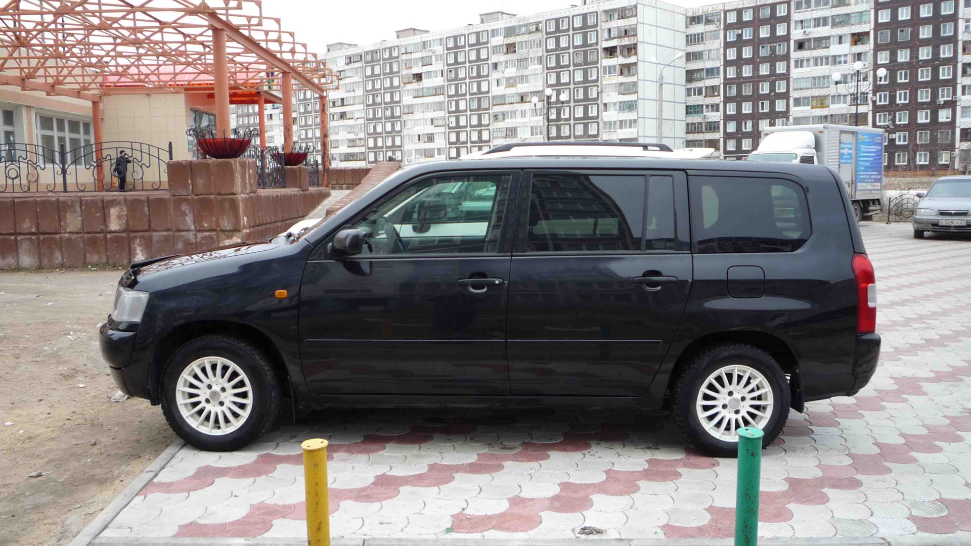 Toyota Probox 1.5 бензиновый 2003 | Чёрный скакун на DRIVE2